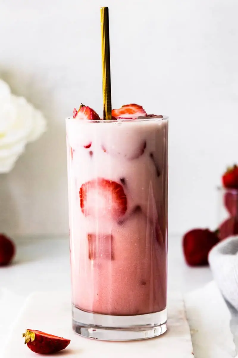 Receta de bebida rosa de Starbucks para probar en casa